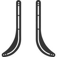 My Wall HZ21L Soundbar-beugel Vast Zwart 1 stuk(s) - thumbnail