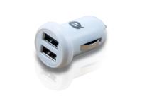 Conceptronic cusbcar2aset apple cable with car tablet charger, 2a - thumbnail