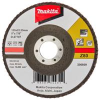 Makita Accessoires Lamellenschuurschijf 125mm Z80 - D-27707 D-27707 - thumbnail