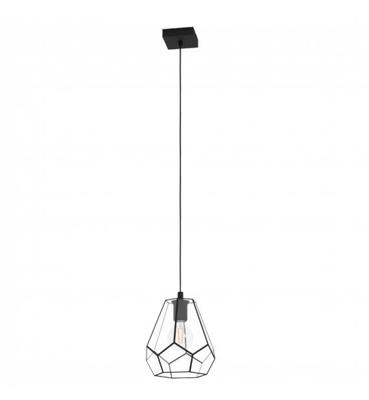 Eglo HanglampMardyke zwart met glas - 43643
