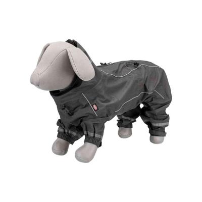 Trixie Vaasa regenjas voor honden, grijs, 25 cm