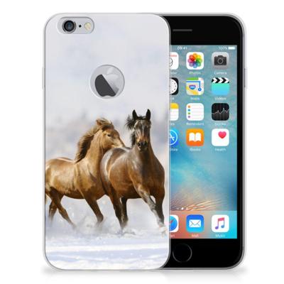 Apple iPhone 6 Plus | 6s Plus | TPU Hoesje | Paarden