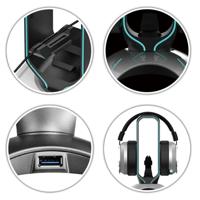 LC-Power LC-HUB-HEAD-BUNGEE hoofdtelefoon accessoire Hoofdtelefoonhouder - thumbnail