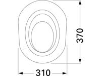 Tiger kinder-toiletzitting wit - thumbnail