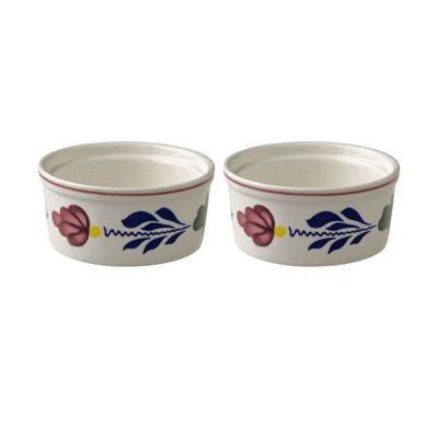 Boerenbont set van 2 Ramekin 9,5 cm Boerenbont set van 2 Ramekin 9,5 cm