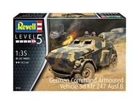 Revell 1/35 German Command Armoured Vehicle Sd. Kfz.247 Auf.B - thumbnail