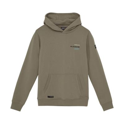 Indian Blue Jeans Winter hoodie jongens - bruin - backprint