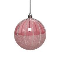 Kerstbal kunststof d8 cm a2 kerst D Decoris - Decoris - thumbnail