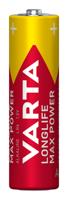 Varta LONGLIFE Max Power AA Bli 4 AA batterij (penlite) Alkaline 2900 mAh 1.5 V 4 stuk(s) - thumbnail