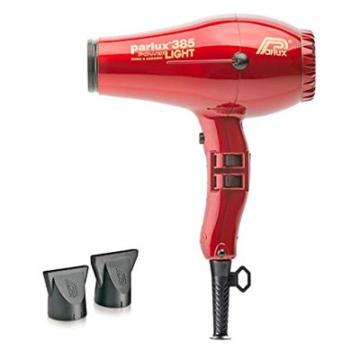 Parlux 385 Power Light Föhn Art.P385 Rood 1Stuks