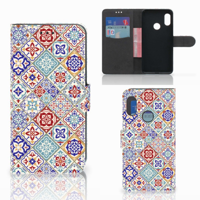 Xiaomi Mi A2 Lite | Bookcase | Tiles Color