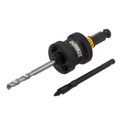 DeWALT DT20631 Quick Connect Adapter 1/2" voor 32-152mm Gatzagen met Platte Centreerboor voor Hout