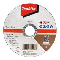 Makita D-65969-12 Doorslijpschijf 125x22,23x1,0mm RVS VE=12 - thumbnail