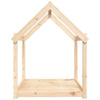 VidaXL Hondenmand 111x80x100 cm massief grenenhout - thumbnail