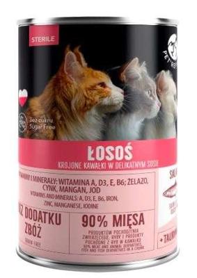 PET REPUBLIC Sterile Salmon - nat kattenvoer - 400g