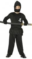 Ninja pakje kind zwart budget - thumbnail