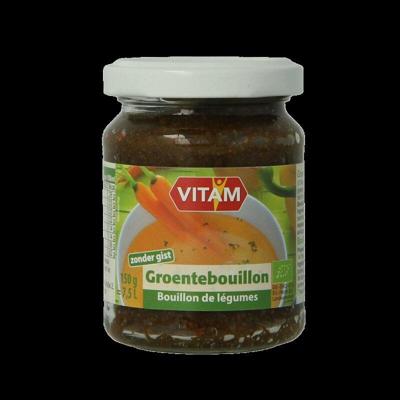 Groentebouillon zonder gist bio 150 Gram Groentebouillon zonder gist bio 150 Gram