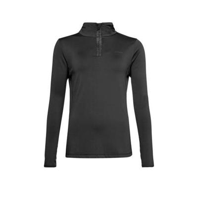 Protest Fabriz 44287 Zip Top Dames Fleece True Black XXXL/46 Protest Fabriz 44287 Zip Top Dames Fleece True Black XXXL/46