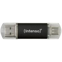 USB stick INTENSO Antraciet 128 GB 128 GB SSD - thumbnail