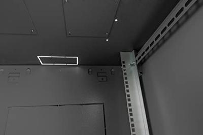 Digitus DN-19 07U-6/6-EC-SW rack 7U Wandrek Zwart - thumbnail