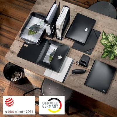 Hangmap Leitz Alpha Recycle A4 verticaal V-bodem zwart Hangmap Leitz Alpha Recycle A4 verticaal V-bodem zwart