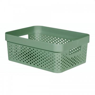 Curver Infinity Dots Opbergmand 11L Groen Curver Infinity Dots Opbergmand 11L Groen