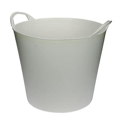 Flexibele kuip voor tuinafval wit 20 liter Flexibele kuip voor tuinafval wit 20 liter