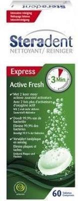 Steradent Steradent Reinigingstabletten Active Fresh - 60 Tabletten