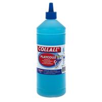 Collall Playcoll - blauwe kinderlijm op waterbasis - 1l - thumbnail