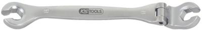 KS Tools 518.0392 Chromeplus dubbele ringsleutel m.scharnier, 24 mm, open KS Tools 518.0392 Chromeplus dubbele ringsleutel m.scharnier, 24 mm, open