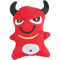 Kattenspeeltje Soccer Duivel 5.5 x 2.5 x 8 cm Flamingo Rood - thumbnail