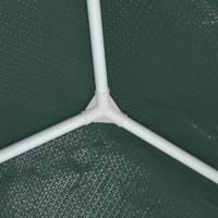 Partytent professioneel 90 g/m 4x9 m groen - thumbnail