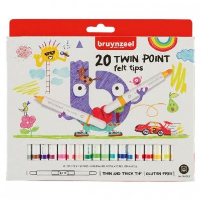 Bruynzeel Twin Points stiften - 20 stuks