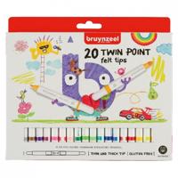 Bruynzeel Twin Points stiften - 20 stuks - thumbnail