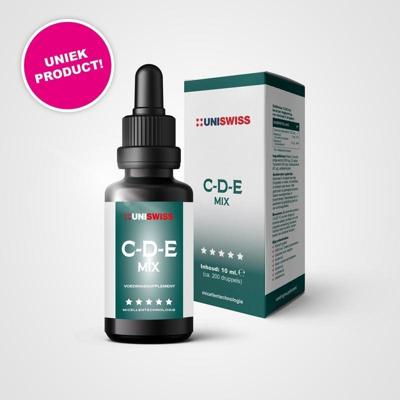Uniswiss C-D-E mix (curcumine, vitamine D3, vitamine E) 10 Milliliter