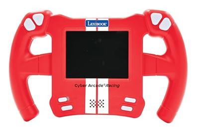Console - LEXIBOOK - Stuurwiel - 30 spellen inbegrepen - 5 cm LCD-scherm - Bewegingsdetectie