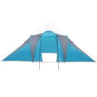 Tent 6-persoons 576x238x193 cm 185T taft blauw - thumbnail