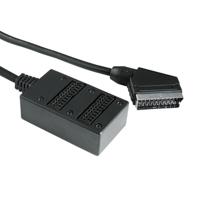 Hama 2-voudige Scart Verdeler 21pin - thumbnail