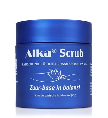 Basische zout en olie scrub - 250 gram