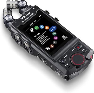 Tascam Portacapture X8 - draagbare multitrackrecorder met hoge resolutie
