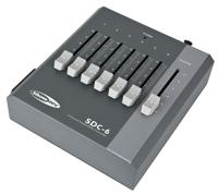 Showtec SDC-6 DMX 6-kanaals DMX-controller - thumbnail