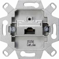 KOPP - UTP RJ45 Stopcontact - Wandcontactdoos - Inbouw - 1-voudig UTP CAT6 1x8P Afgeschermd - thumbnail