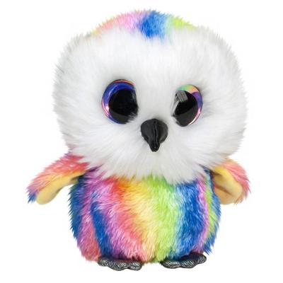 Lumo Stars knuffel Lumo Owl Stripe multicolor 15 cm