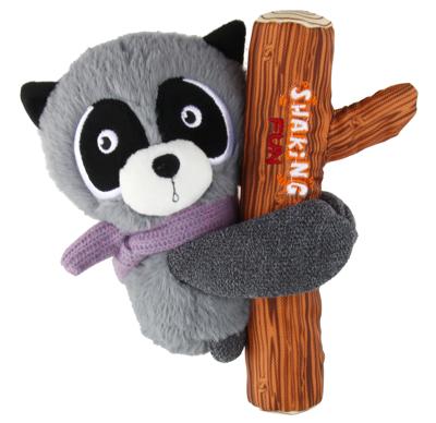 GiGwi Hondenspeelgoed - Knuffel met piep - Wasbeer - 2 in 1