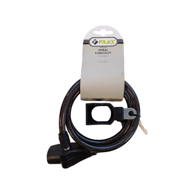 Falkx spiral kabelslot 1000x10mm assorti