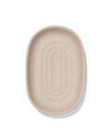HEMA Zeepbakje mat keramiek zand 9x13 (zand) - thumbnail