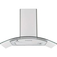 Decoratieve afzuigkap - CONTINENTAL EDISON - CEH60GS2 - Klasse A - 60 x 47 x 50/84 cm - Roestvrij staal / Glas - thumbnail