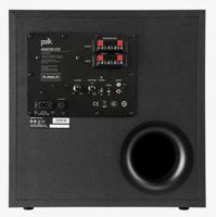 Polk Audio MXT12SUBBKor XT12 Actieve Subwoofer, Krachtige 12 inch Subwoofer met 100 Watt, Klasse AB-versterker, Diepe Bas, Thuisbioscoop en Muziek, Stevige en Stijlvolle Behuizing MXT12BK- Zwart - thumbnail