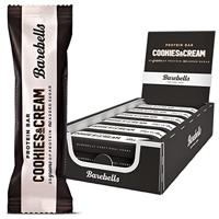 Barebells reep Original Cookies & Cream, 55 g, pak van 12 stuks - thumbnail