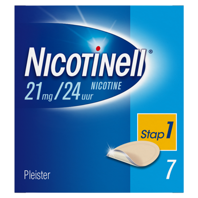 Nicotinell Pleisters 21 mg - voor stoppen met roken